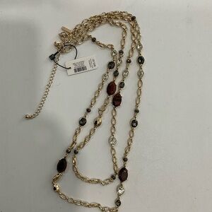 White House Black Market NWT long necklace.